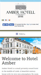 Mobile Screenshot of amber-hotell.se